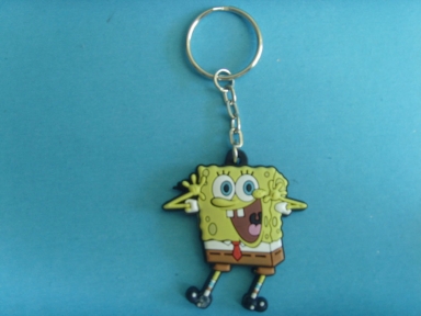 Colgante clave de goma Bob esponja